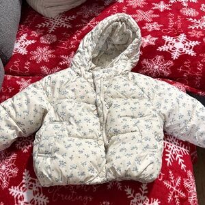 Zara Cream Fleece Jacket